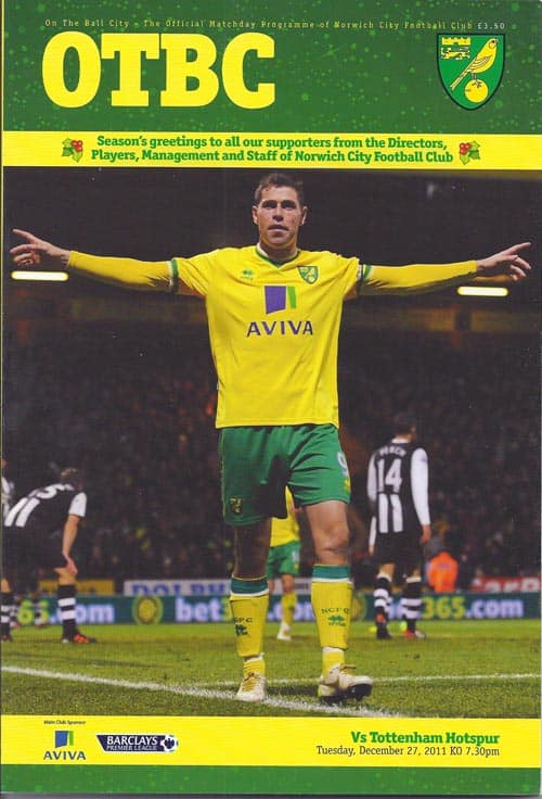 Norwich City FC v Tottenham Hotspur FC